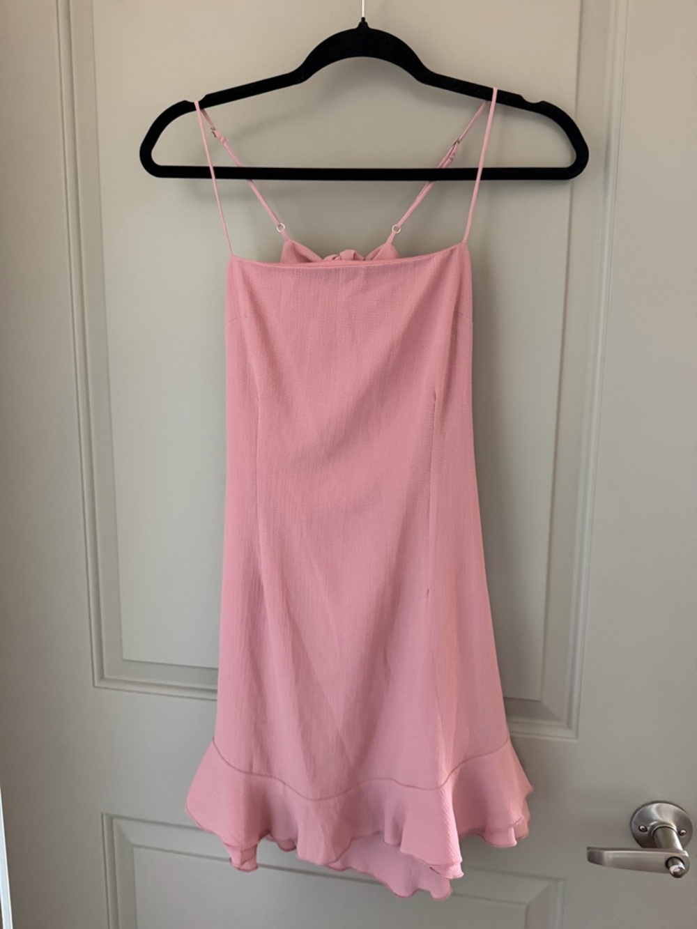 Lucy in the Sky Aubrey Ruffle Dress in Pink
